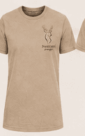 T-shirt Traqueur — Beige sable